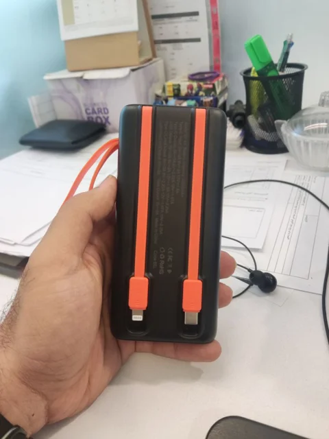 پاوربانک 30000 بیوا Biva BP-049 توان 22.5 وات همراه با کابل متصل - تصویر 5