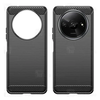 قاب فیبر کربنی شیائومی Xiaomi Redmi A3 / Poco C61 Rugged Armor Fiber Carbon - تصویر 4