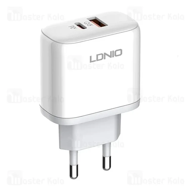شارژر دیواری الدینیو Ldnio A2526C توان 45 وات به همراه کابل - تصویر 2