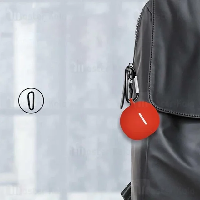 کاور محافظ سیلیکونی هندزفری کیو سی وای Xiaomi QCY T18 دارای قلاب آویز - تصویر 3