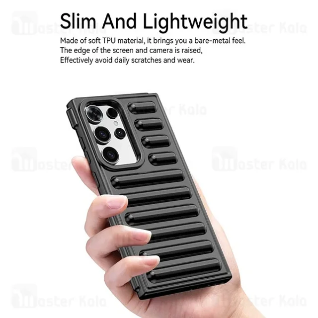 قاب پافر ضد ضربه سامسونگ Samsung Galaxy S24 Ultra TPU Capsule Shockproof - تصویر 8