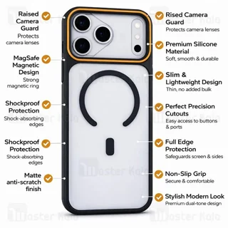 قاب محافظ مگ سیف آیفون Apple iPhone 17 pro Q Series - تصویر 8