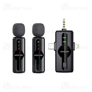 میکروفون بی سیم گرین لاین Green Lion GM-80X GNGM80XMICBK - تصویر 2