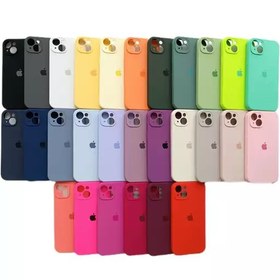 قاب سیلیکونی محافظ لنز دار آیفون ۱۳