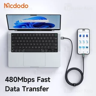 کابل Type C مک دودو Mcdodo CA-6461 طول 2 متر شدت جریان 3 آمپر - تصویر 5