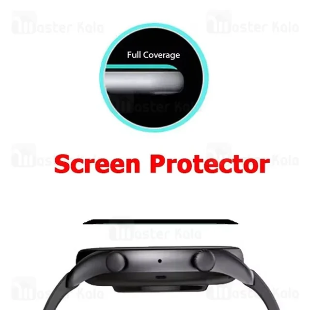 محافظ صفحه ساعت هوشمند شیائومی ‏Xiaomi Mibro C2 PMMA TPU Screen Protector - تصویر 4