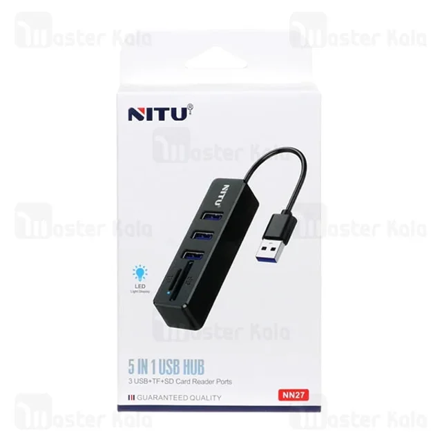 هاب 5 پورت نیتو NITU NN27 - تصویر 4