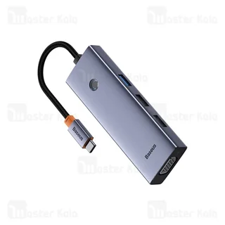 هاب 7 پورت بیسوس Baseus PortalJoy B00053000811 توان 100 وات - تصویر 3
