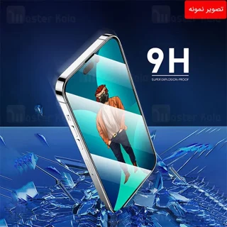 گلس توری دار تمام صفحه تمام چسب آیفون گرین لاین Apple iPhone 14 Green Lion 3D Desert - تصویر 8