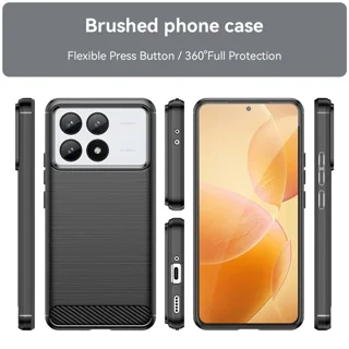 قاب فیبر کربنی شیائومی Xiaomi Redmi K70 Rugged Armor Fiber Carbon - تصویر 3