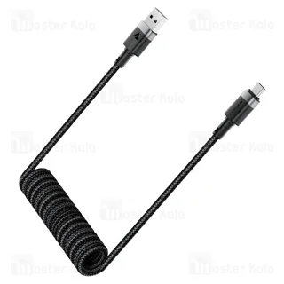 کابل Type-C فنری ایس فست ACEFAST C14-04 طول 1.2 متر توان 15 وات - تصویر 3