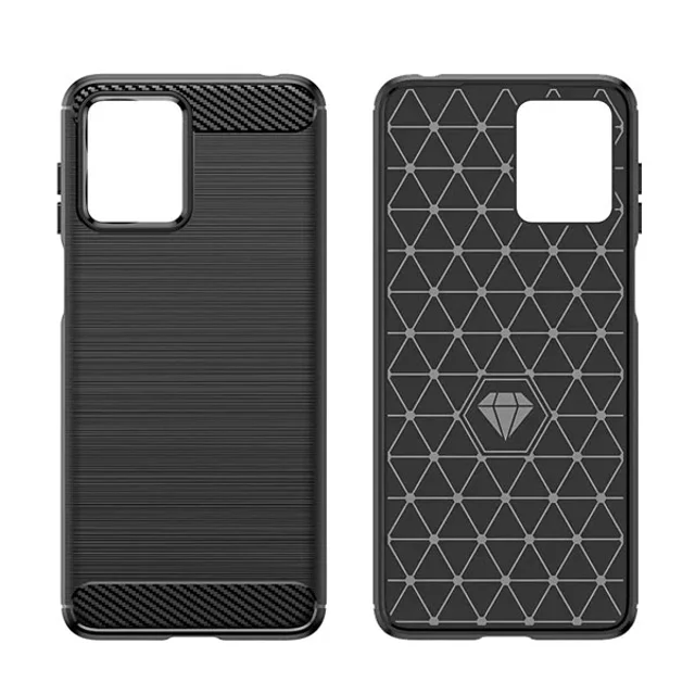 قاب فیبر کربنی موتورولا Motorola Moto G14 Rugged Armor Fiber Carbon - تصویر 2