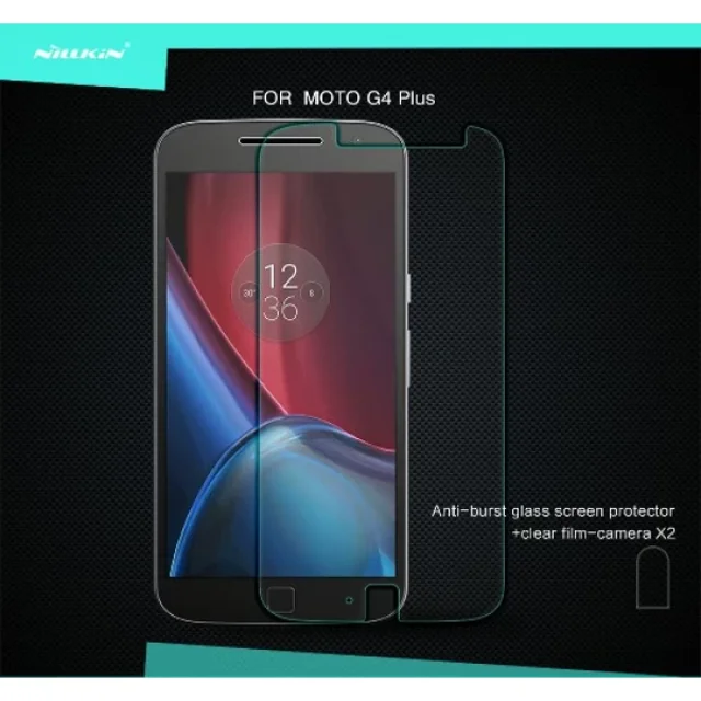 محافظ صفحه نمایش شیشه ای نیلکین موتورولا Nillkin H Glass Motorola Moto G4 Plus - تصویر 2