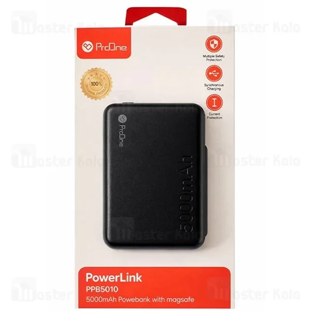 پاوربانک وایرلس 5000 مگ سیف پرووان Proone PPB5010 توان 20 وات - تصویر 7