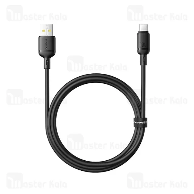 کابل Type-C بیسوس Baseus Silky Series P10377703113-01 طول 2 متر توان 100 وات - تصویر 2