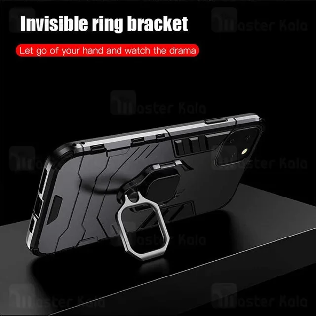 گارد ضد ضربه انگشتی Apple iPhone 12 Pro Max KEYSION ShockProof Armor Ring - تصویر 6