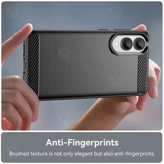 قاب فیبر کربنی سامسونگ Samsung Galaxy S25 Edge Rugged Armor Fiber Carbon - تصویر 5