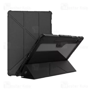 کاور چرمی هوشمند نیلکین سامسونگ Samsung Tab S9 Ultra / S10 Ultra Nillkin Bumper Leather - تصویر 2