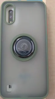 قاب مات هیبریدی انگشتی Samsung Galaxy A01 / A015 Matte Hybrid Ring Case - تصویر 6