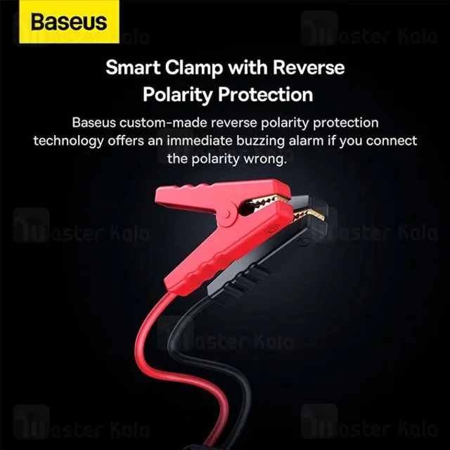 پاوربانک و جامپ استارتر خودرو 12000 میلی آمپر بیسوس Baseus CH004-2 Super Energy Pro Plus - تصویر 6