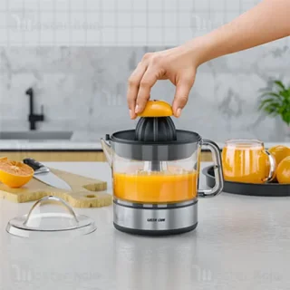 دستگاه آب مرکبات‌گیری گرین لاین مدل GNCTJUR700BK توان ورودی ۴۰ وات