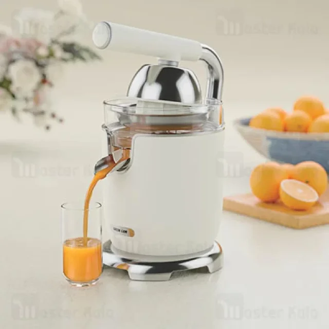 دستگاه آب پرتقال‌گیری گرین لاین GNVCTJUR400CM با بدنه آلومینیومی