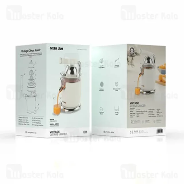 آب مرکبات‌گیری گرین لاین GNVCTJUR400CM از جنس استیل ضدزنگ