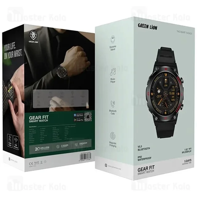 ساعت هوشمند گرین لاین Green Lion Gear Fit GNGEARFTSW - تصویر 5