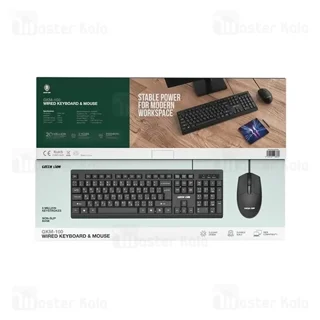 موس و کیبورد سیمی گرین لاین Green Lion GKM-100 GNGKM100WKBK - تصویر 5