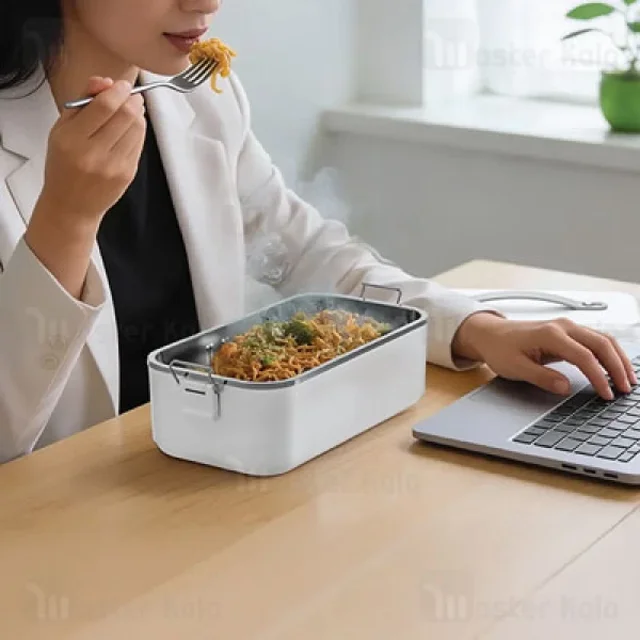 ظرف غذای گرمکن دار گرین لاین Green Lion GLB-20 GNGB20LBXWH ظرفیت 1 لیتر - تصویر 4