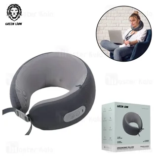 ماساژور گردن گرین لاین GN29ERNECKGY با طراحی بالش ارگونومیک