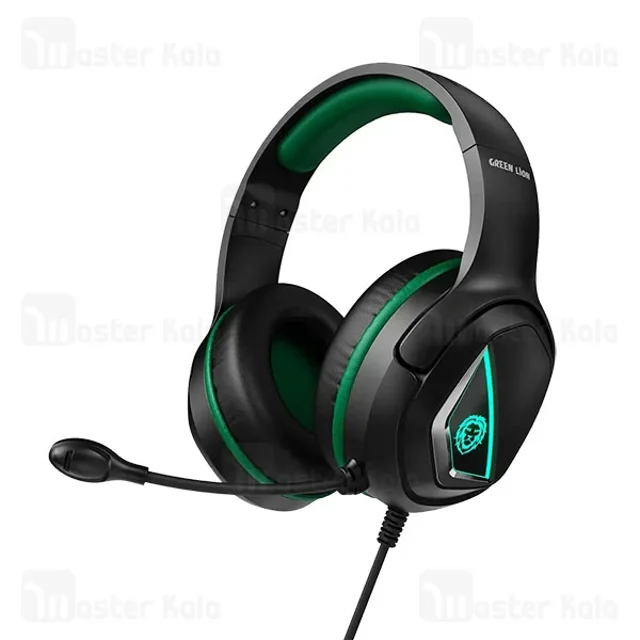 هدفون سیمی گیمینگ گرین لاین Green Lion Runner GNRNRGHP62BK - تصویر 2