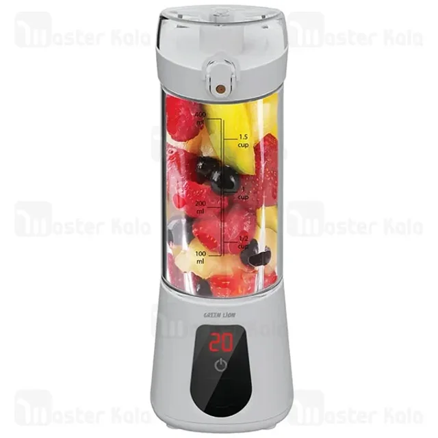 مخلوط کن قابل حمل گرین لاین Green Lion Juice Mate Pro GNJUMTPR20BK ظرفیت 470 میلی لیتر - تصویر 2