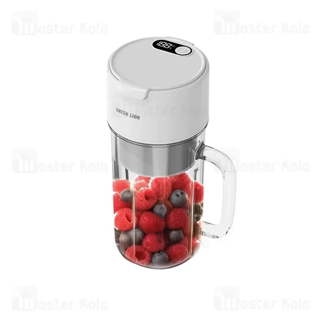 مخلوط کن قابل حمل گرین لاین Green Lion Mug 2 GNPOBLNDR2WH ظرفیت 400 میلی لیتر - تصویر 2