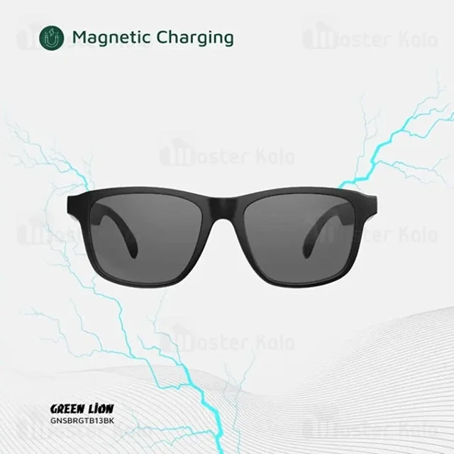 عینک هوشمند گرین لاین Sydney Smart Glass GNSDNGLSBK با باتری قابل شارژ