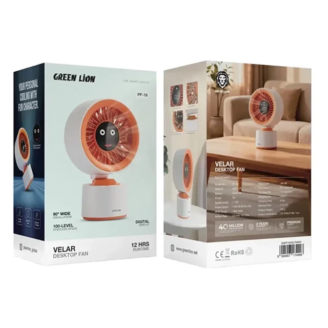 پنکه رومیزی شارژی گرین لاین Green Lion Velar GNPF16VELFNWH - تصویر 5
