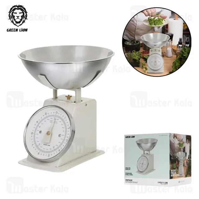 ترازو آشپزخانه گرین لاین Green Lion Vintage Kitchen Scale GNVNKSCACM — طراحی وینتیج