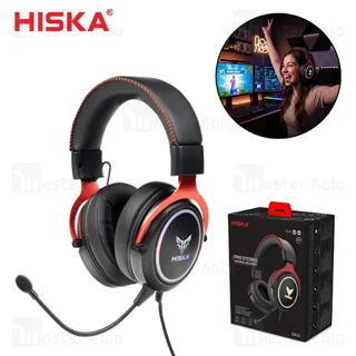 هدفون سیمی گیمینگ هیسکا Hiska GHR-05