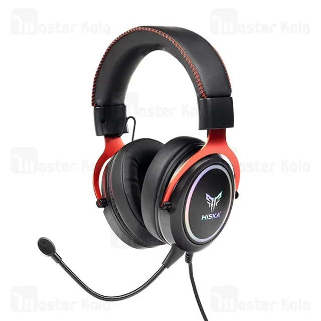 هدفون سیمی گیمینگ هیسکا Hiska GHR-05 - تصویر 3