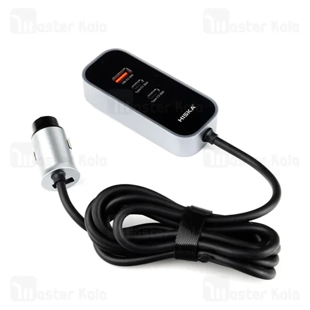 شارژر فندکی هیسکا Hiska HCC-328 توان 120 وات - تصویر 3