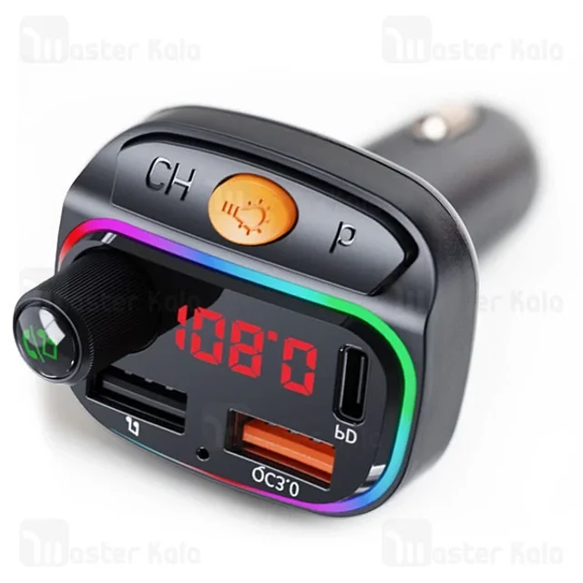 شارژر فندکی و پخش کننده بلوتوث هیسکا Hiska HCC-339 - تصویر 3