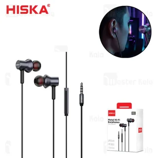 هندزفری سیمی هیسکا HK-739 با جک 3.5 میلی‌متری