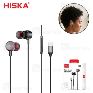هندزفری سیمی هیسکا HK-747C با اتصال تایپ سی