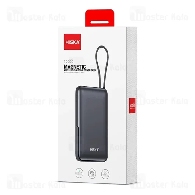 پاوربانک وایرلس 10000 مگنتی هیسکا Hiska HP-133PD توان 22.5 وات - تصویر 8