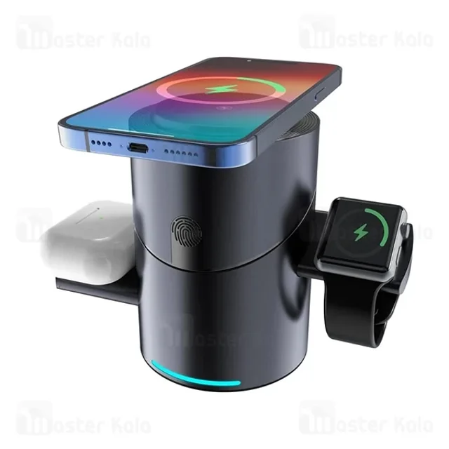 پایه شارژ وایرلس هیسکا HR-16 چندکاره