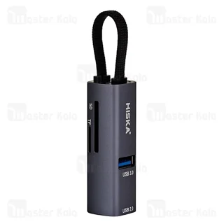 هاب 5 پورت تایپ سی هیسکا Hiska HR-52 توان 100 وات - تصویر 5