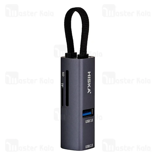 هاب 5 پورت تایپ سی هیسکا Hiska HR-52 توان 100 وات - تصویر 5