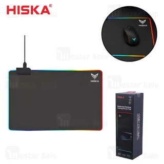 موس پد گیمینگ هیسکا HR-61 با نورپردازی RGB