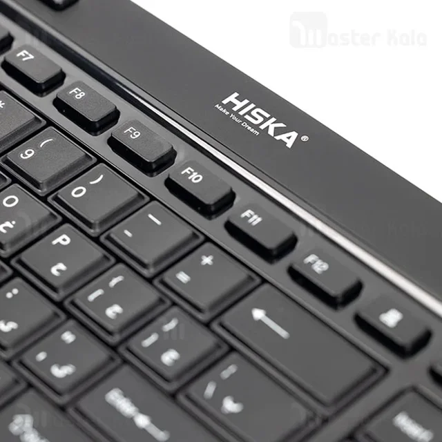کیبورد وایرلس هیسکا Hiska HX-KE235W - تصویر 6