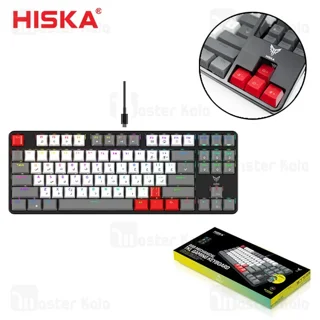 کیبورد گیمینگ سیمی هیسکا HX-KEG440